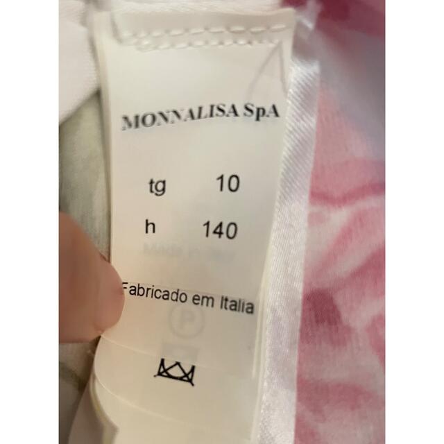 MONNALISA(モナリザ)のMONNALISA モナリザ　ワンピース　140 キッズ/ベビー/マタニティのキッズ服女の子用(90cm~)(ワンピース)の商品写真