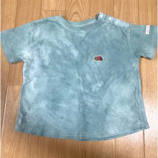 シマムラ(しまむら)のタイダイ柄　80サイズ　Tシャツ　グリーン　フルーツ　バースデイ　テータテート　(Ｔシャツ)