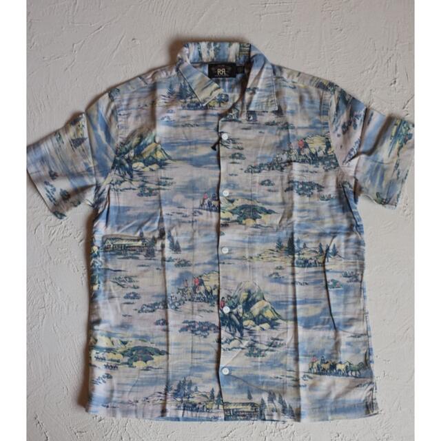 RRL - 新品*RRL*ウエスタン リネンブレンド キャンプ シャツ*Mダブル