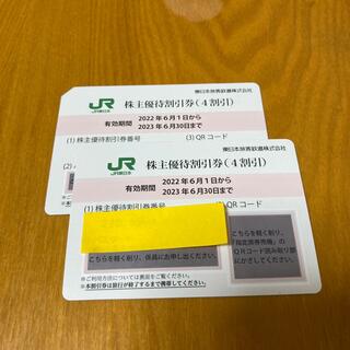 ジェイアール(JR)のJR東日本優待割引券2枚(その他)