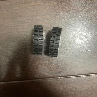 レゴ　パーツ　タイヤ　グレー色　大　細　4個