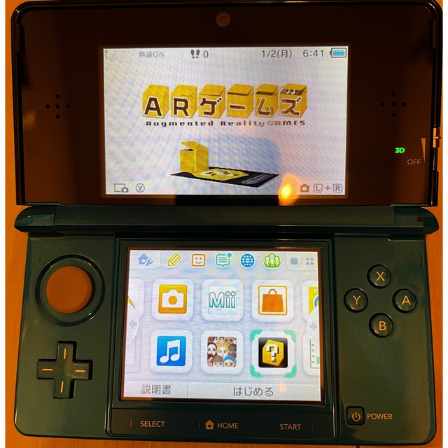 ニンテンドー3DS(ニンテンドー3DS)の3DS 本体　ケース付き エンタメ/ホビーのゲームソフト/ゲーム機本体(携帯用ゲーム機本体)の商品写真