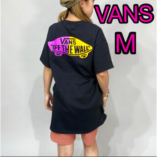 ヴァンズ(VANS)の限定　新品　VANS/バンズ   ビッグシルエット  ネオンカラーロゴTシャツ(Tシャツ(半袖/袖なし))
