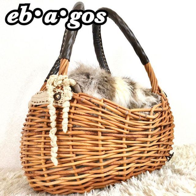 ebagos エバゴス ラビットファーかごバッグ | gkcsu.org