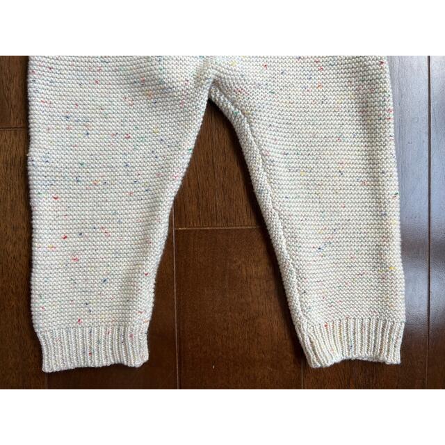 Caramel baby&child (キャラメルベビー&チャイルド)のoat sprinkle knit suspenders 6-12m キッズ/ベビー/マタニティのベビー服(~85cm)(パンツ)の商品写真