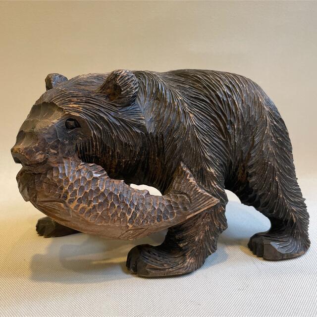 木彫り熊 工芸品 置物 熊 鮭の通販 by 公式 BEST AWARD SHOP|ラクマ 木彫り熊 工芸品 置物 熊 鮭の通販 by 公式 BEST AWARD SHOP|ラクマ