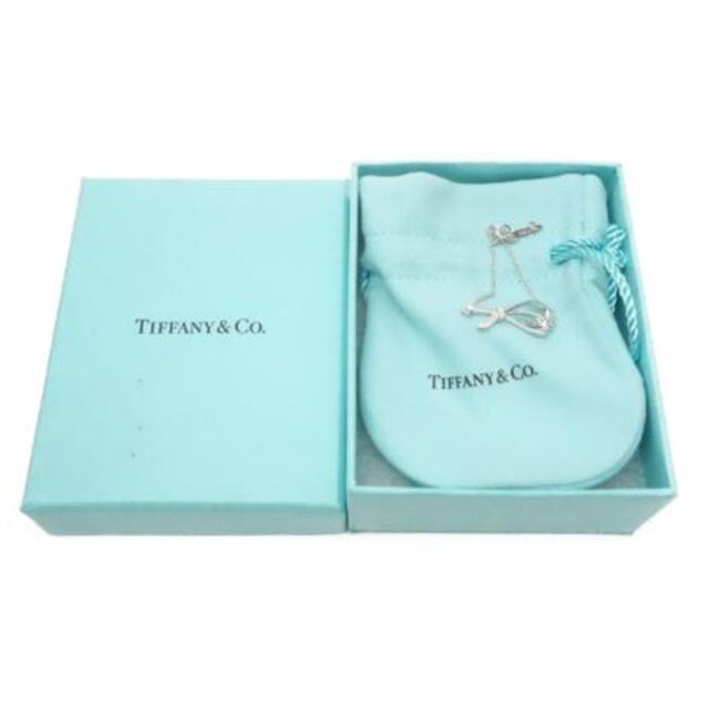 Tiffany & Co.(ティファニー)のティファニー Tiffany&Co 【箱】ブレス/ボウ/リボン/ダイヤ/K18W レディースのアクセサリー(ブレスレット/バングル)の商品写真