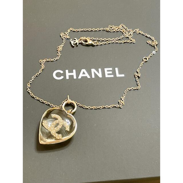 CHANEL - 美品 CHANEL シャネル ハート ネックレス ゴールド パール ...