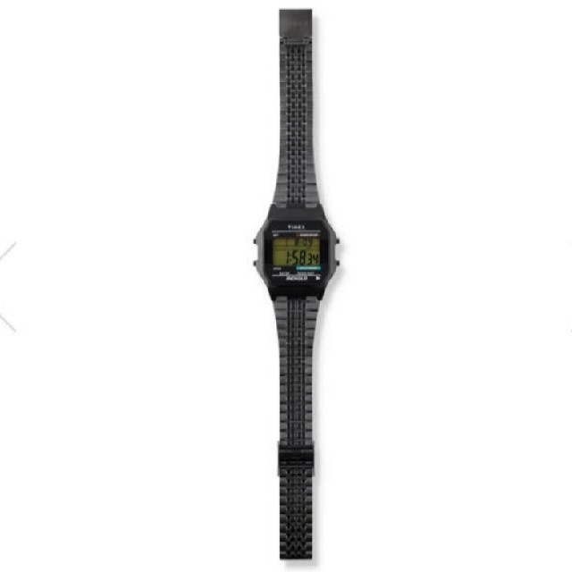 メンズTIMEX X WDS CLASSIC DIGITAL BLACK 時計