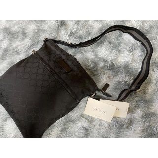 Gucci - 【美品】ショルダーバッグ GUCCI 正規品 ブラック 449184の