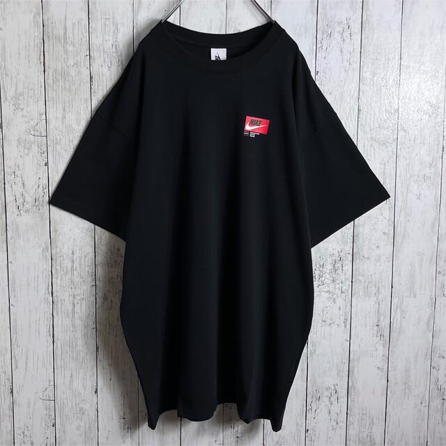 【新品】 ナイキ 両面プリント Tシャツ L 黒 ルーズフィット 2
