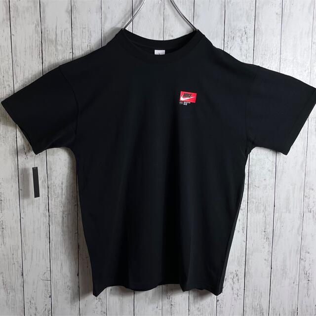 【新品】 ナイキ 両面プリント Tシャツ L 黒 ルーズフィット 3