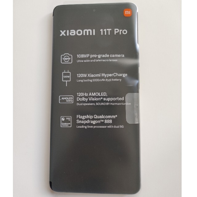 素晴らしい品質 Xiaomi  ジャンク - ANDROID 11T Gray Meteorite   Pro スマートフォン本体