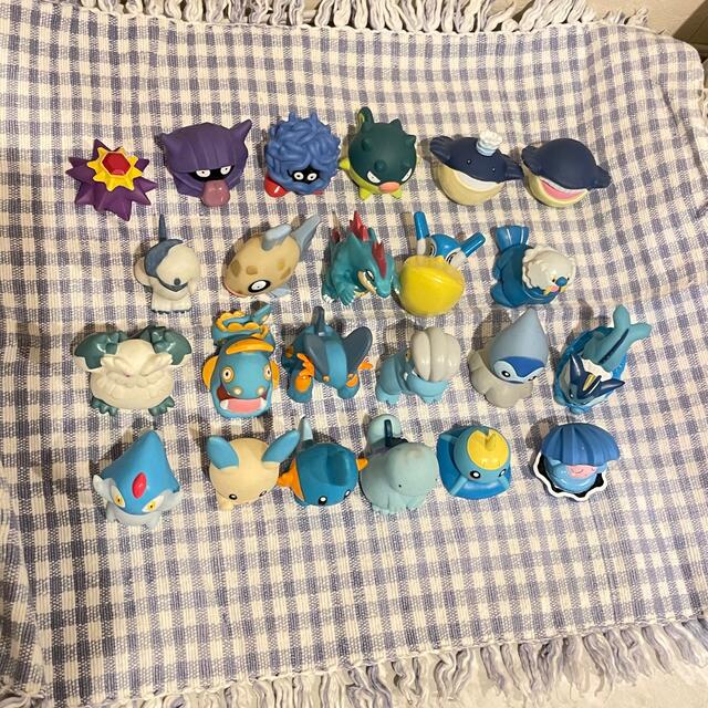 ポケモン(ポケモン)の𓊆 ポケモン指人形 💧みずタイプ系 23点セット𓊇  エンタメ/ホビーのフィギュア(ゲームキャラクター)の商品写真