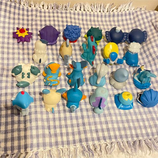 ポケモン(ポケモン)の𓊆 ポケモン指人形 💧みずタイプ系 23点セット𓊇  エンタメ/ホビーのフィギュア(ゲームキャラクター)の商品写真