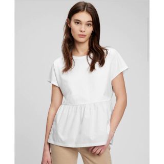 ギャップ(GAP)のGAP ペプラムTシャツ　XS(Tシャツ(半袖/袖なし))