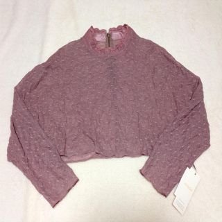 スナイデル(SNIDEL)のsnidel♡ショートハイネックトップス(シャツ/ブラウス(半袖/袖なし))