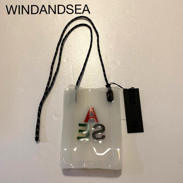 WIND AND SEA(ウィンダンシー)のHUF X WDS ID CASE / CLEAR メンズのバッグ(ショルダーバッグ)の商品写真