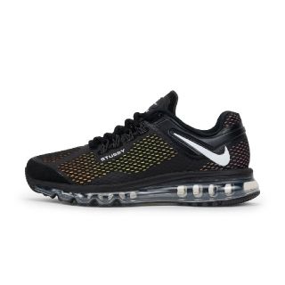 ナイキ(NIKE)のStussy & Nike Air Max 2013 ブラック 黒 US9 27(スニーカー)