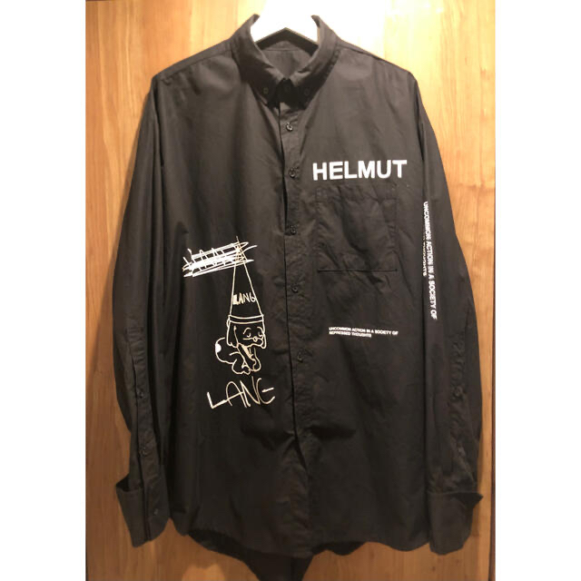 HELMUT LANG - 最終値下げHELMUT LANG INDEX SHIRT オーバー HELMUT LANG - 最終値下げHELMUT LANG INDEX SHIRT オーバー