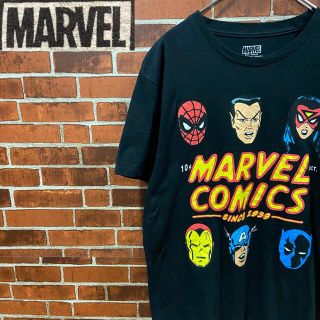 マーベル(MARVEL)のM61 マーベル プリントTシャツ キャラクターTシャツ 古着Tシャツ(Tシャツ/カットソー(半袖/袖なし))