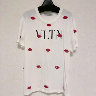 ヴァレンティノ(VALENTINO)のValentino ヴァレンティノ　スパンコール　Tシャツ　リップ　(Tシャツ(半袖/袖なし))