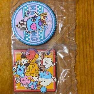 ビーティーイシビル(BT21)のBT21  Diner  コースター MANG   BTS  2枚セット(その他)