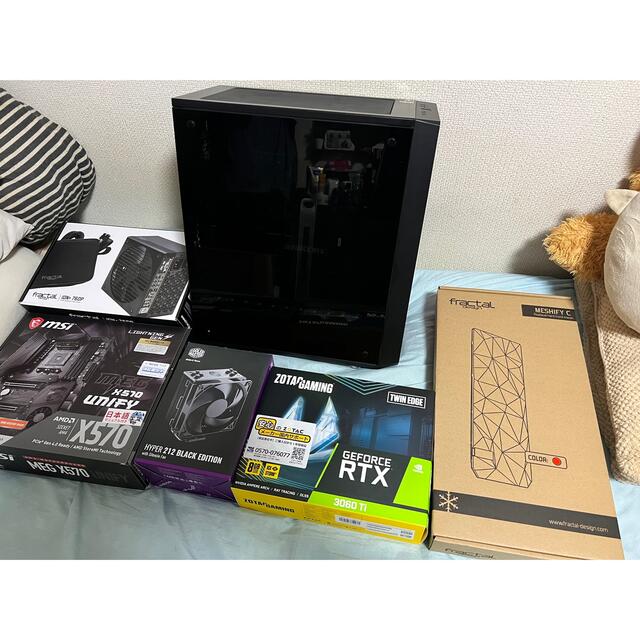 ゲーミングPC/Ryzen7-5800X/RTX3060Ti/SSD1TB