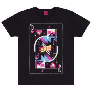 【 YG公式 】Lサイズ ブラック 2NE1 NOLZA Tシャツ(アイドルグッズ)