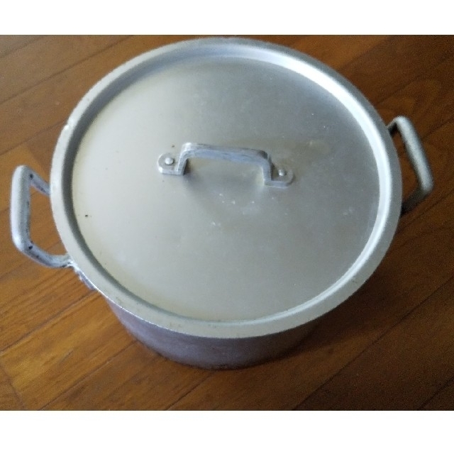 アルミ寸胴鍋27cm インテリア/住まい/日用品のキッチン/食器(鍋/フライパン)の商品写真
