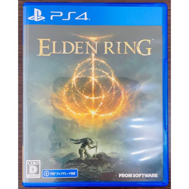 PlayStation4(プレイステーション4)のELDEN RING 通常版　ＰＳ４ エンタメ/ホビーのゲームソフト/ゲーム機本体(家庭用ゲームソフト)の商品写真