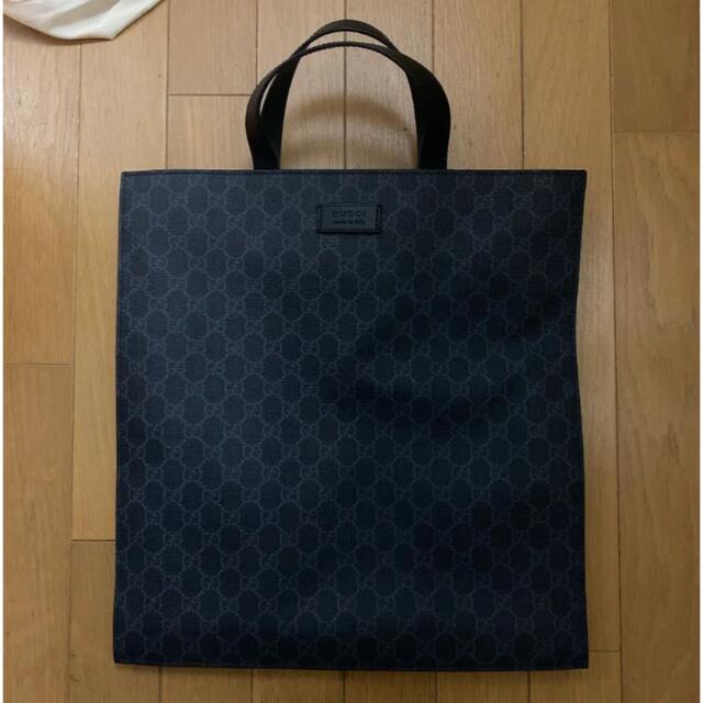 Gucci - GUCCI ソフト GG スプリーム トート バッグ メンズ ビジネスの