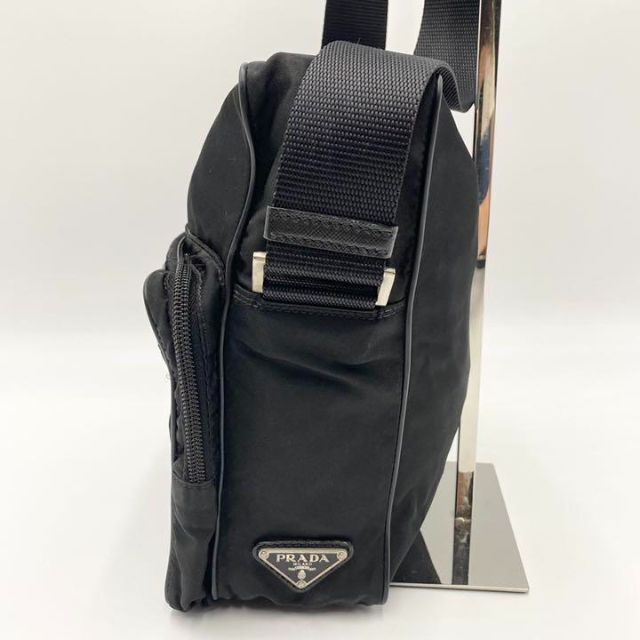 極美品】PRADA プラダ ショルダーバッグ カメラバッグ ナイロン×レザー