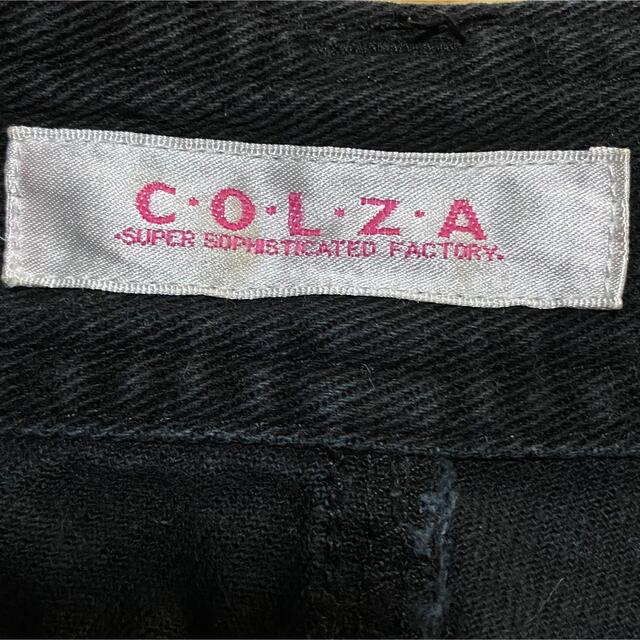 COLZA(コルザ)の【値下げ】デニムショートパンツ/ブラック/COLZA/ S レディースのパンツ(ショートパンツ)の商品写真