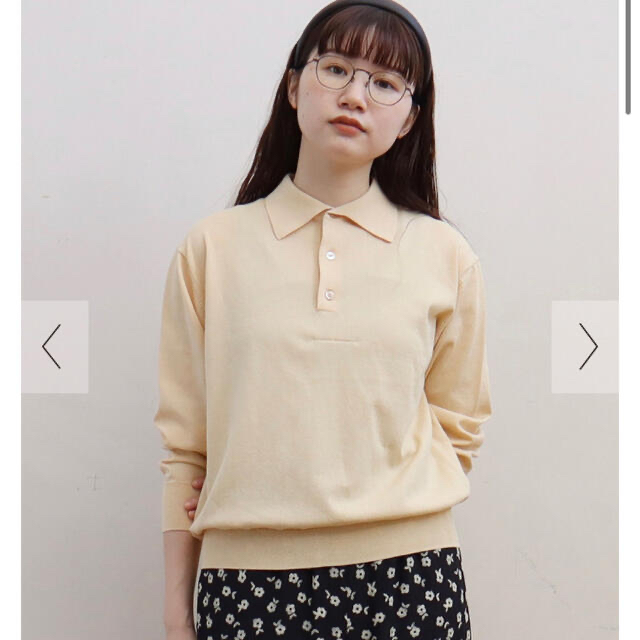 fig London(フィグロンドン)の○POLO long sleeve プルオーバー　フィグロンドン　ニット レディースのトップス(ニット/セーター)の商品写真