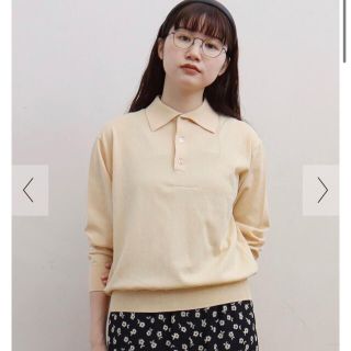 フィグロンドン(fig London)の○POLO long sleeve プルオーバー　フィグロンドン　ニット(ニット/セーター)