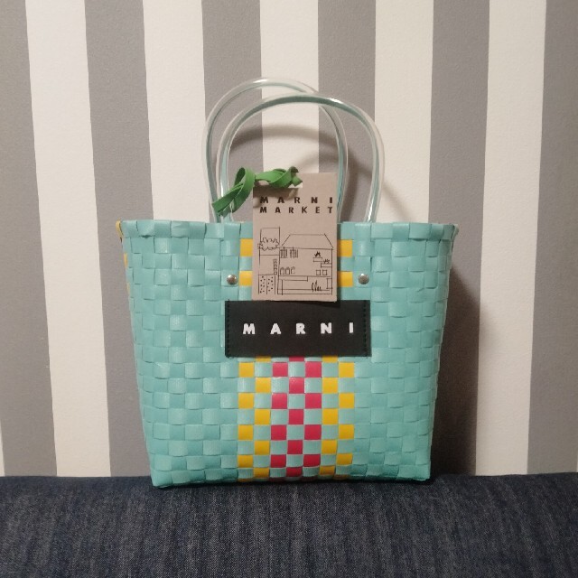 専門店では Marni - マルニフラワーカフェ♥マーケットカゴバッグ