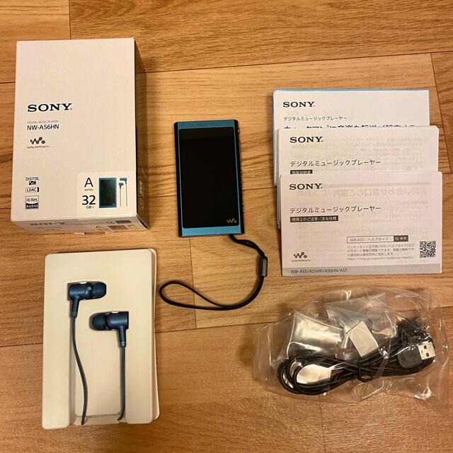 WALKMAN(ウォークマン)のSONY  ウォークマン Aシリーズ NW-A56HN(L) スマホ/家電/カメラのオーディオ機器(ポータブルプレーヤー)の商品写真