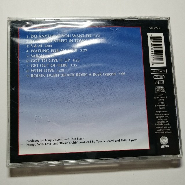 シン・リジィ　ブラック・ローズ エンタメ/ホビーのCD(ポップス/ロック(洋楽))の商品写真