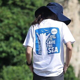 ダブルティー(WTW)の【一点限り】wtw tシャツ  SAVE THE SEA SS TEE Mサイズ(Tシャツ/カットソー(半袖/袖なし))