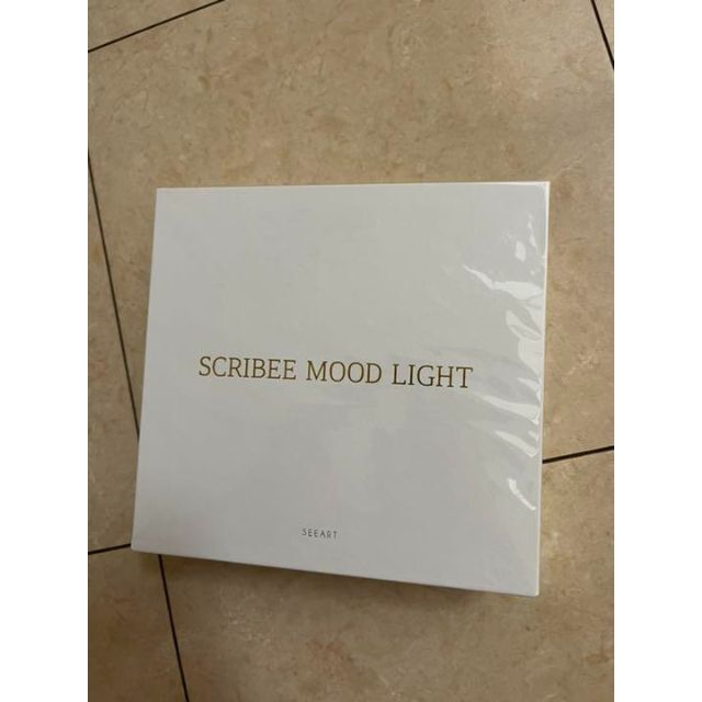 【新品スクライビムードライトSEEART  SCRIBEE MOOD LIGHT インテリア/住まい/日用品のライト/照明/LED(その他)の商品写真