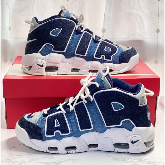 NIKE(ナイキ)のNIKE AIR MORE UPTEMPO DENIM メンズの靴/シューズ(スニーカー)の商品写真