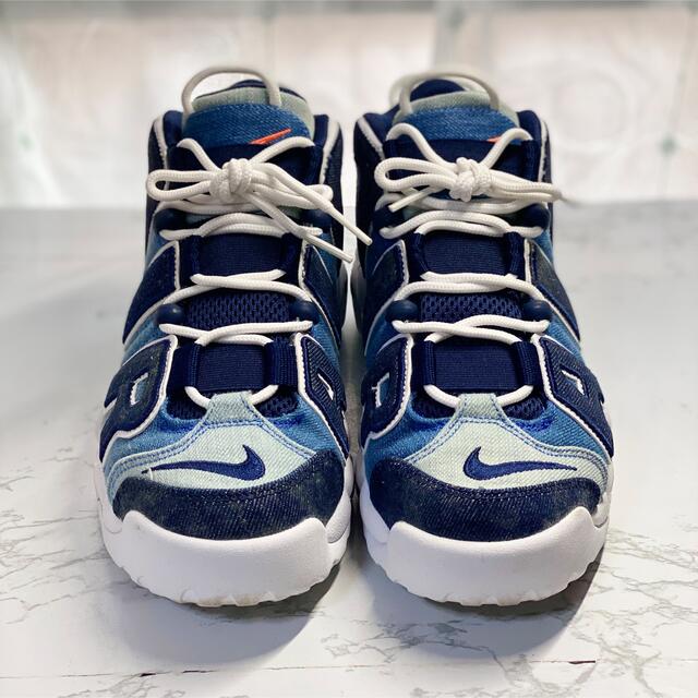 NIKE(ナイキ)のNIKE AIR MORE UPTEMPO DENIM メンズの靴/シューズ(スニーカー)の商品写真