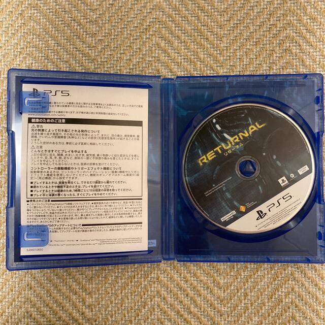 Returnal（リターナル） PS5 エンタメ/ホビーのゲームソフト/ゲーム機本体(家庭用ゲームソフト)の商品写真