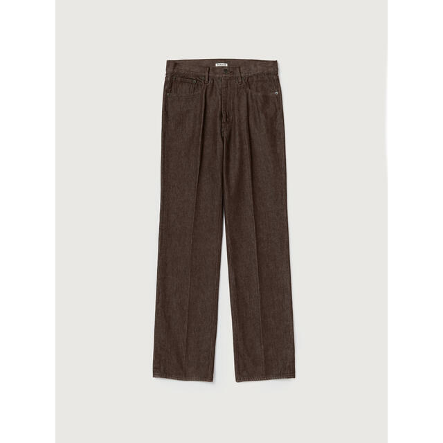 【22AW】AURALEE HARD TWIST DENIM 5P PANTS 3