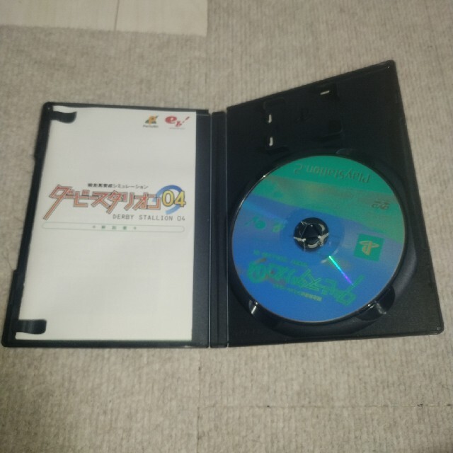 PlayStation2(プレイステーション2)のPS2ソフト　ダービースタリオン04 エンタメ/ホビーのゲームソフト/ゲーム機本体(家庭用ゲームソフト)の商品写真