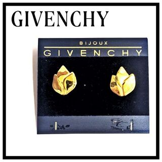 GIVENCHY - GIVENCHY ジバンシー ヴィンテージ ピアス ゴールド
