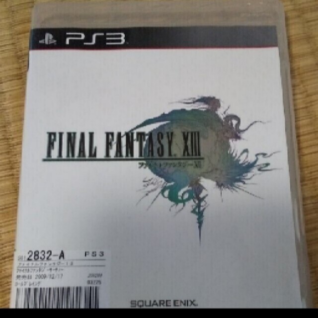 ファイナルファンタジーXIII PS3 エンタメ/ホビーのゲームソフト/ゲーム機本体(家庭用ゲームソフト)の商品写真