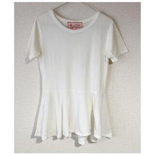 シンゾーン(Shinzone)のTシャツ　シンゾーン　ペプラムTシャツ　sinzone(Tシャツ(半袖/袖なし))