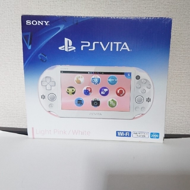 SONY PSVITA 本体 SCPH-2000  ライトピンク／ホワイト